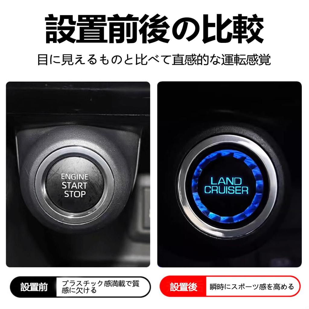 [InnoWave] Land Cruiser Exclusive Engine Start Cover LAND CRUISER Land