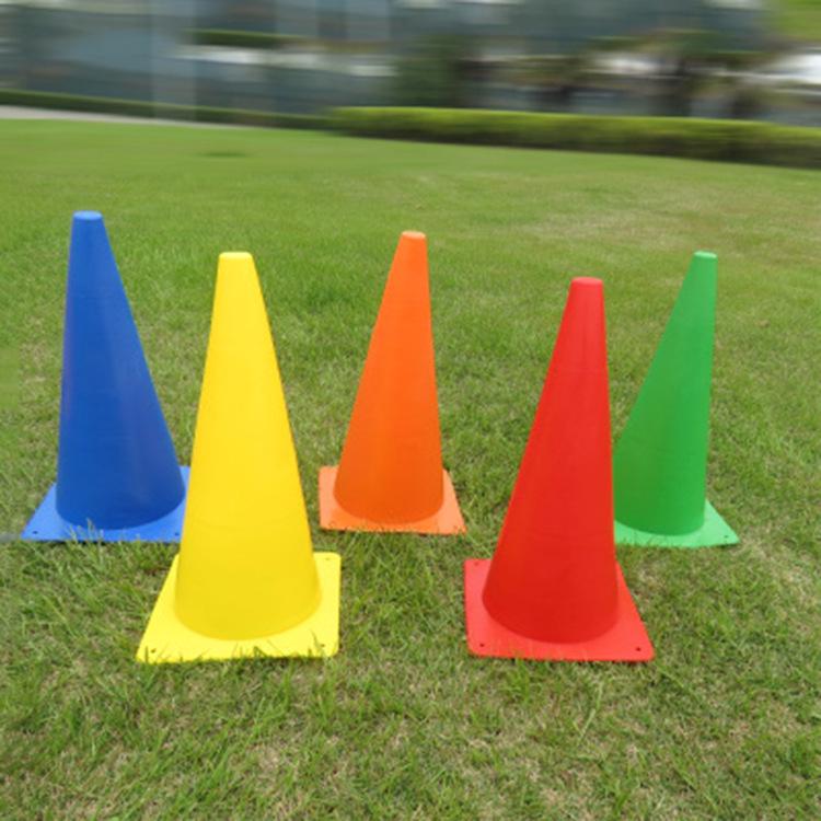 Football & Basketball Training Cones - PE Material, Roadblock & Obstacle Dribbling Equipment