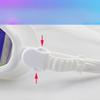 Fashionable Big Frame Myopia Swim Goggles with High-definition Electroplating Anti-fog Coating for Men and Women