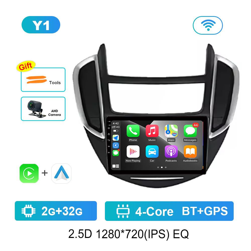 9 '' Car Radio Multimedia Player Android System for Chevrolet TRAX 2014 - 2016 Split Screen GPS Navi WiFi Head Unit 4G Bluetooth