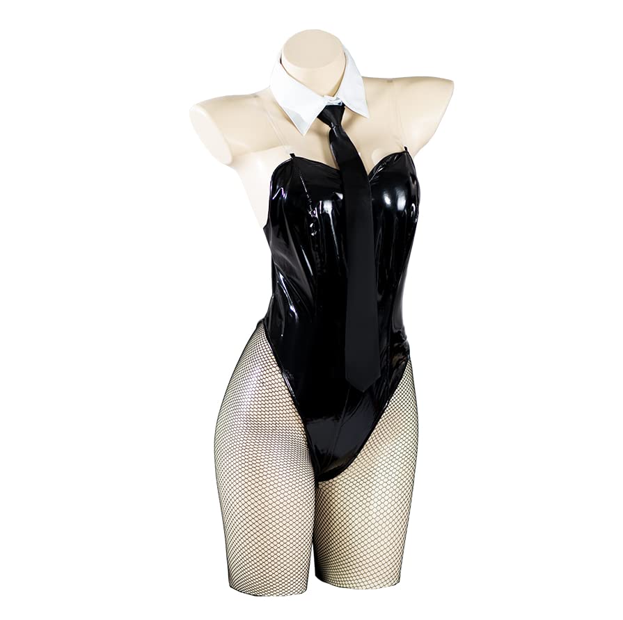 

Pupubanbanya Makima Cosplay Costume (Lavender) Bunny Girl Size LL for Halloween and Christmas