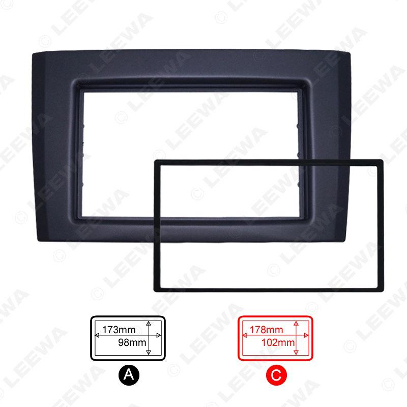 Volvo XC90 Double Din Stereo Navigation Faceplate Panel