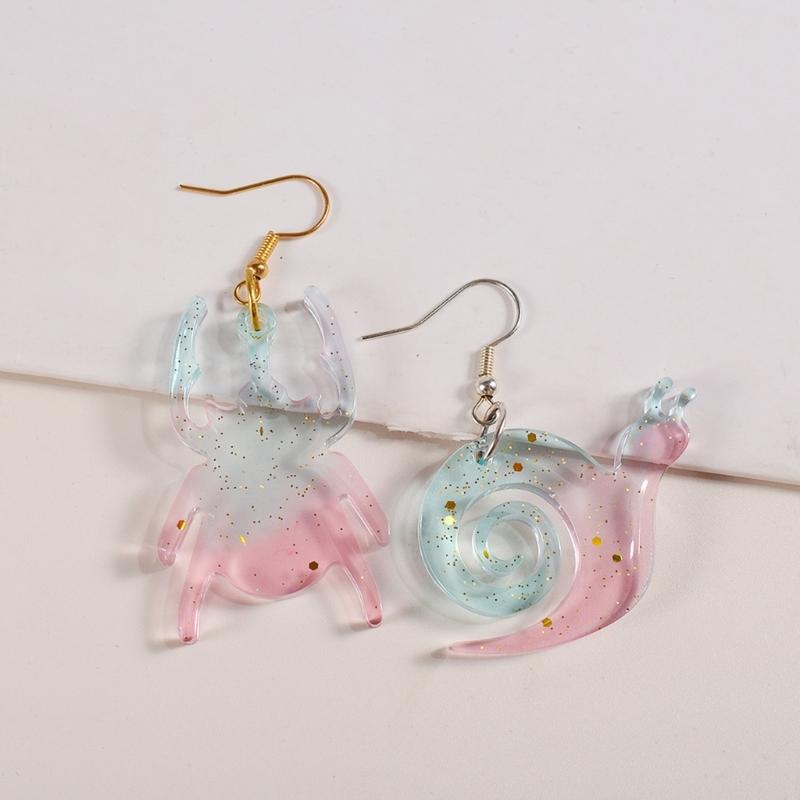 Silicone Earring Molds Animal Series Resin Drop Moulds Crafting Pendant Molds Suitable for Jewelry and Craft Project