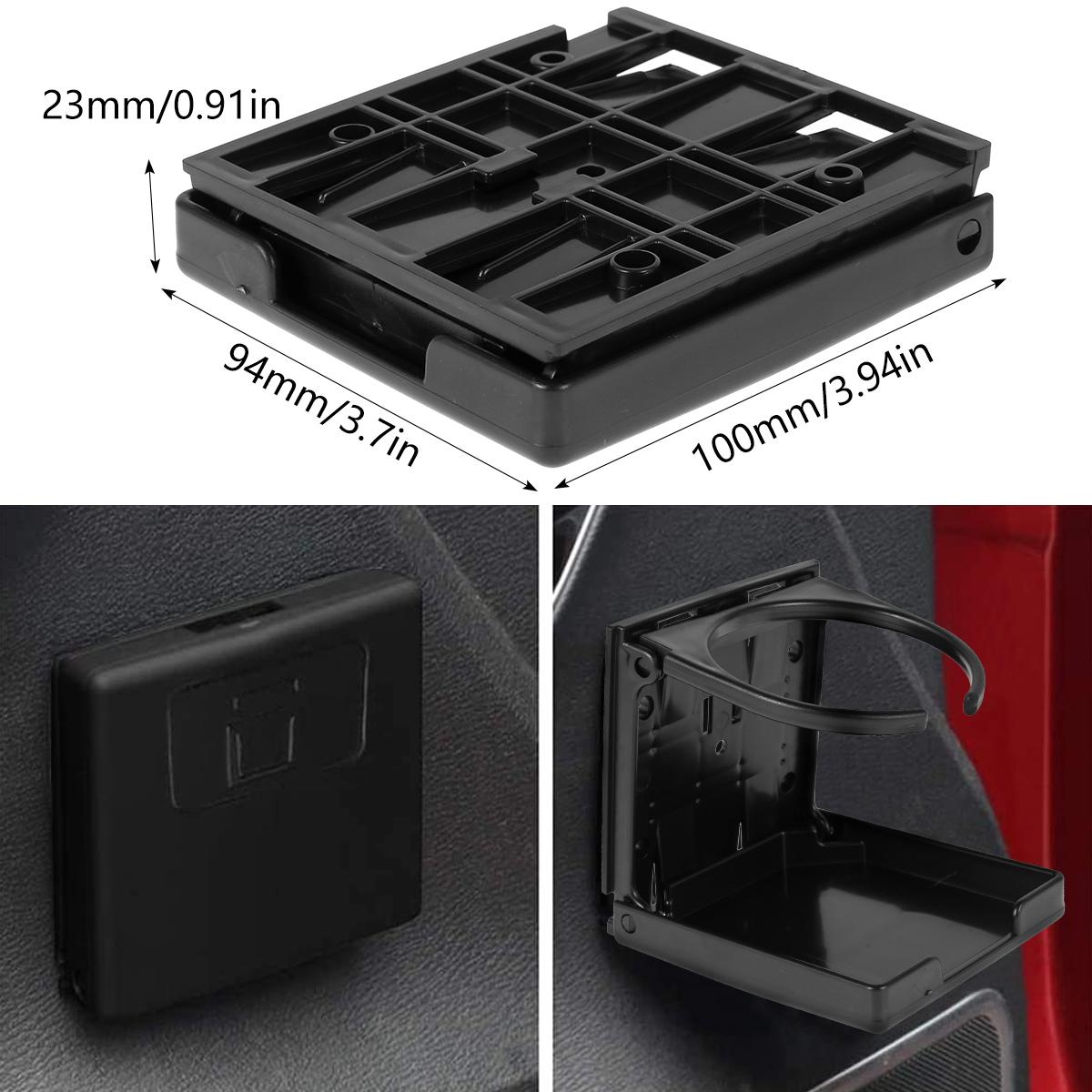 

3PCS/Set Adjustable Folding Drink Holder Wearproof Car Cup Holder Universal Car Bottle Holder with Screws Tapes Waterproof Wall