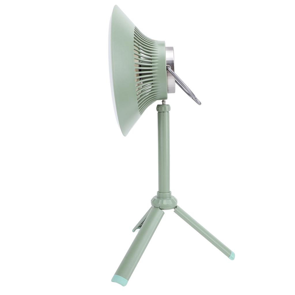 Hanging Camping Fan USB Rechargeable Cordless Ceiling Fan with Tripod for Outdoor Activities