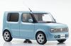 samurai 1/18 scale Nissan Cube Air Blue finished product
