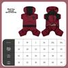 New Dog Warm Fleece Coat with Hood, Graphite Carbon Fiber Cotton Waterproof Down Jacket Colorful Dog Clothes