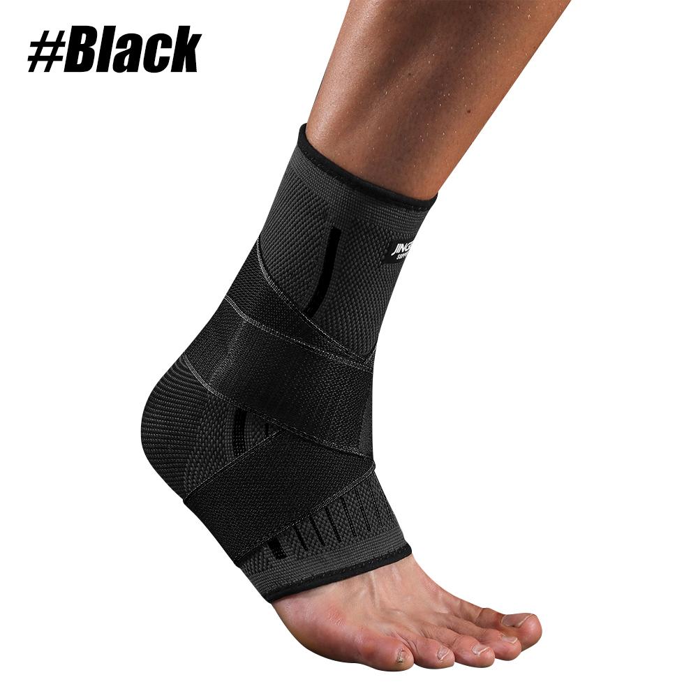 1Pcs Ankle Support Brace Socks Breathable Compression Sleeve Adjustable Wrap Stabilizer For Arthritis Gym Sports