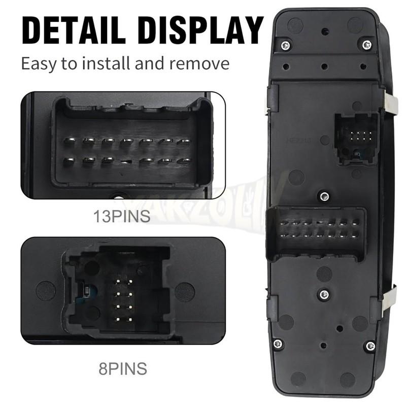4602544AG 4602632AG Master Power Window Control Switch For Dodge Journey Nitro Chrysler Jeep Liberty Chrysler Town & Country