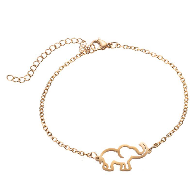 Bohemian Elephant Pendant Bracelet - Cute & Versatile Accessory