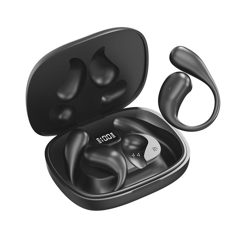 X93 Cross-border Wireless Bluetooth Clip-on Earbuds with Noise Cancelling & Large Battery