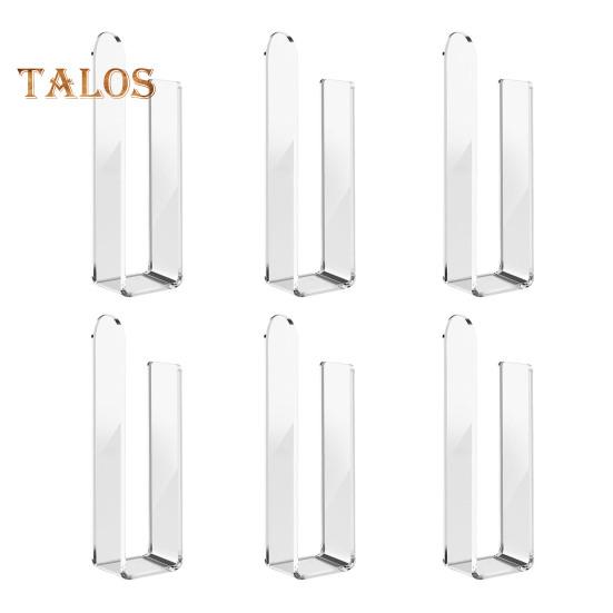 2/4/6/8 Stück Baseballkappenhalter, Wandmontage, Hut-Organizer-Haken, L-förmiges Design, Mehrzweck-Hutständer aus Acryl, einfach zu installieren