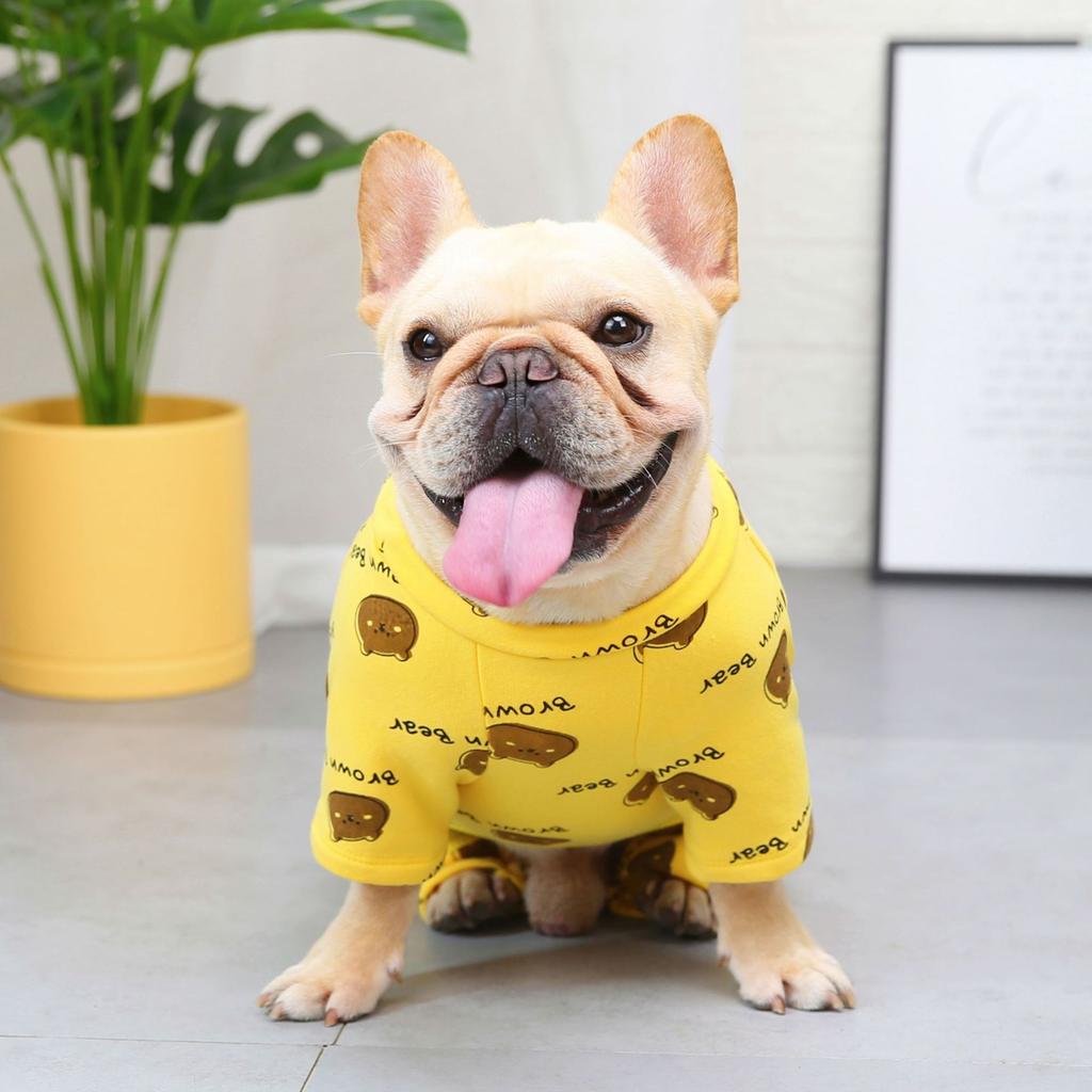 Pet Clothing Dog Clothes French Bulldog Corgi Bulldog Comfortable, Soft and Elastic 21 Bull Bear Four Legs