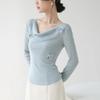Tops for Women Long Sleeve Shirts Winter Oversize Fleece Thickened Casual Shirt Loose Blouse Pullover Tops