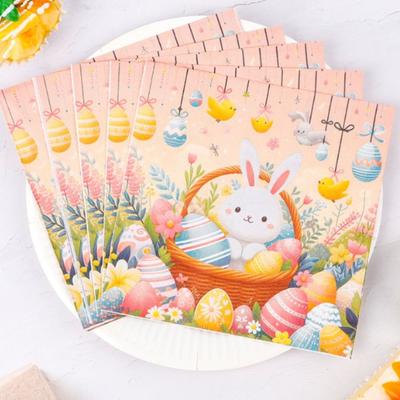 20 teile/paket 33*33 cm 2-lagig Einweg Party Serviette Cartoon-Muster