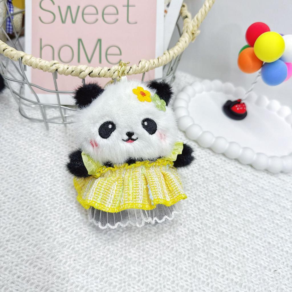 Cute Panda Pendant, Teddy Bear Doll Pendant, Panda Keychain, Chengdu Panda Gift