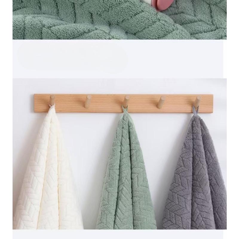 Coral Fleece Towels and Bath Towels for Home Use