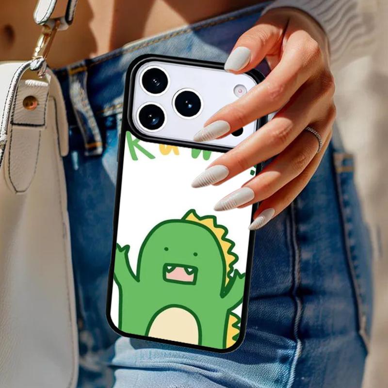 

Cute Dinosaur Phone Case For iPhone 17 Air 14 15 13 12 Max Cover For Apple 14 15 16 16e 11 Pro Max Plus iPhone 15