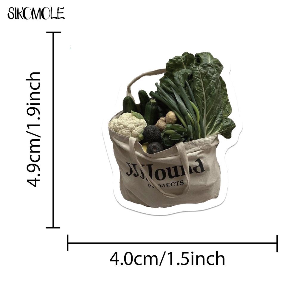 10 30 60Pcs Fresh Olive Green Ins Style Stickers Aesthetic Decals Toy Guitar Bicycle Laptop Luggage Car Graffiti Kids Sticker
