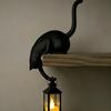 Funny 3D Printed Cat Inverted Hanging Ornament Hook Cute Cat Figurine Hook For Pet Lover Keys Home Organization And Decor