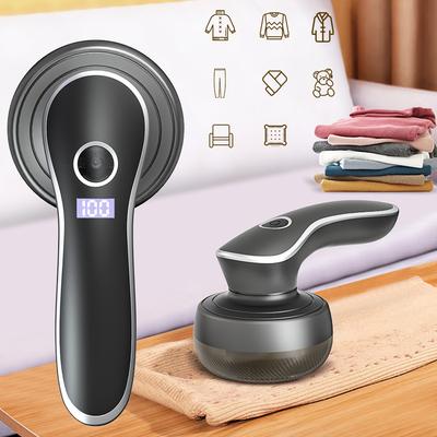Elektrikli Dijital Ekranlı Lint Temizleyici Şarj Edilebilir Pelet Kumaş Tıraş Makinesi Giyim Giysileri Tüy Tüy Topları Taşınabilir Temizleyici