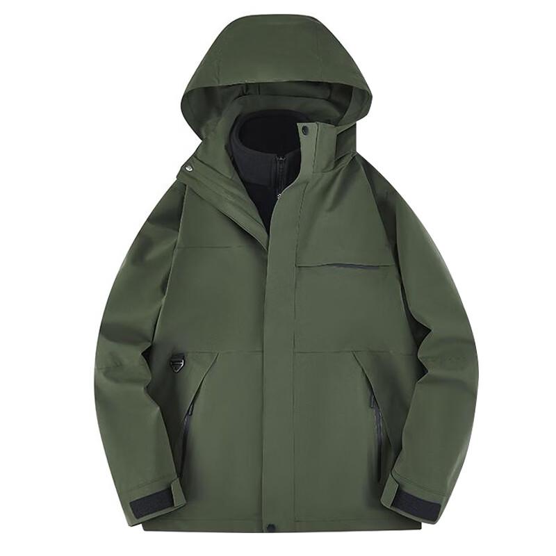 Zheng Zhan Hu Unisex 3-in-1 Outdoor Ski Jacket J25861