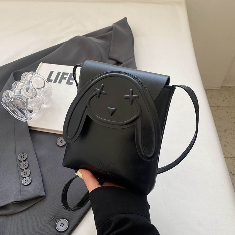 Small Bag for Mobile Phone Female 2024 New Arrival Tide Cute Fashion Rabbit Pattern Bag Small Square Bag Spring and Summer High Quality Crossbody Bag
