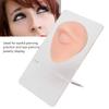 Soft Silicone Single Eye Model Flexible Elastic Simulation Reusable Jewelry Display Body Piercing Model with Acrylic Holder