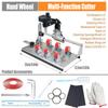 New Glass Bottle Cutter - Professional DIY Glass Cutting Tool for Square, Round Bottles and Bottlenecks with Accessories