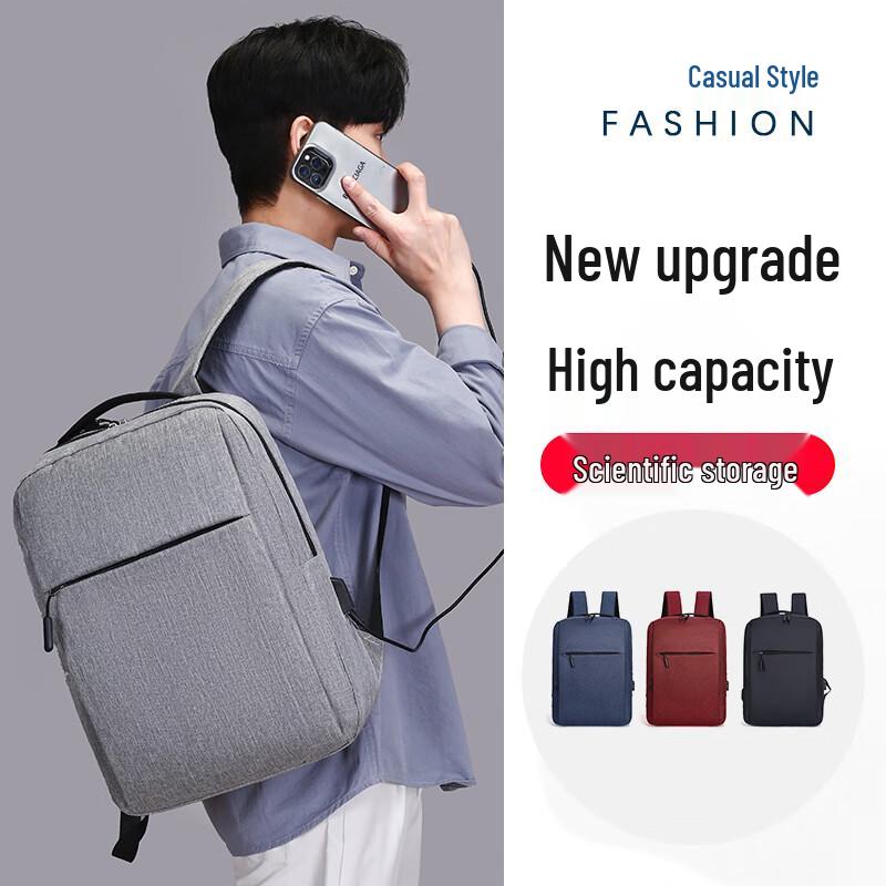 Qijian Men s Business Laptop Backpack 15 inches