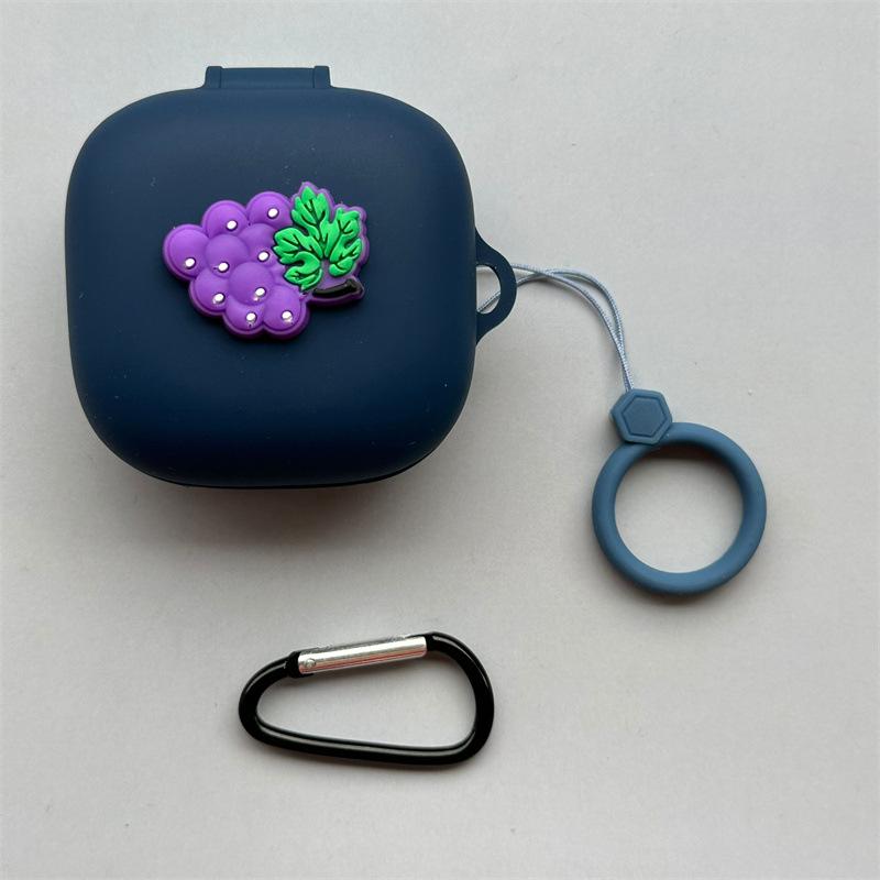 Suitable for Honor Earbuds X9 Bluetooth Headset Case Earbuds 1i Fruit Silicone Soft Case