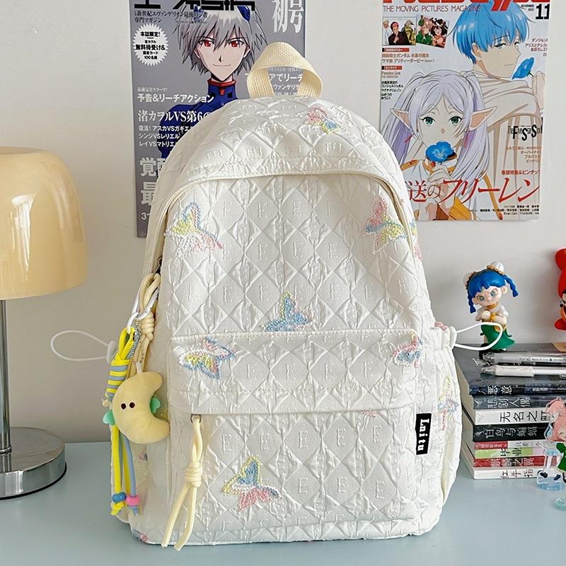 Japanese Niche Casual Schoolbags with High Appearance and Large Capacity Versatile Commuting Backpacks for Junior High School Students