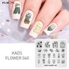 kads Blume 040 Blume Kaktus Sukkulenten Design Vorlage Nail Beauty Tools Nail Art Stamping Platten Nägel Stempelplatte