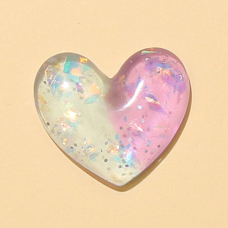 In Stock: Heart-Shaped Resin Jewelry & Accessories for DIY - Earrings, Pendant, Phone Case, Slippers & More
