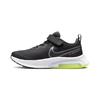 Кросівки для бігу Nike Air Zoom Arcadia, стійкі до стирання, низькі, Чорно-біло-зелені, Дитячі, Вік 3-7 років, CK0714-010