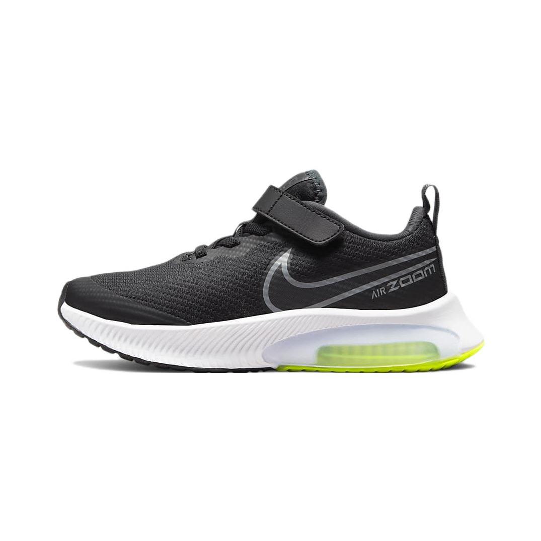 

Детские кроссовки для бега Nike Air Zoom Arcadia, износостойкие, низкие, Черно-бело-зеленые, для детей 3-7 лет CK0714-010 28