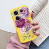 Case For Redmi Note 13 Pro 4G 5G Cute Heart Flower Back Cover Soft Silicone Matte Protective Fundas For Redmi Note13 Pro Bumper