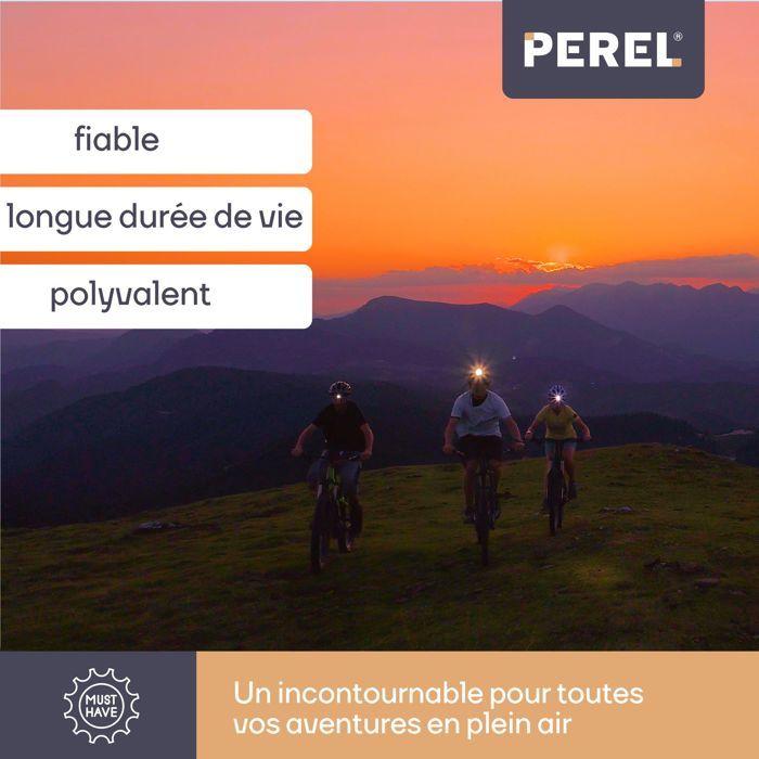 Lampe frontale - ultralumineuses - 7 leds blanches - interrupteur 5 positions