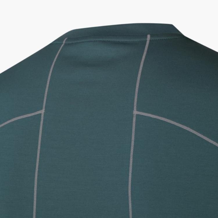 Salomon Radiant Outdoor Casual Crew Neck Short Sleeve T-Shirt Men Tops Teal LC2556800
