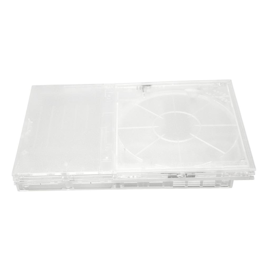 for PS Slim Clear Case   Replacement Transparent Game Console   for Retro Video Game Console Accessories