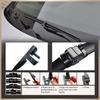 Für Mercedes-Benz CLS-Klasse W218 2010-2014 2011 2012 2013 Scheibenwischer Frontwischerblätter Windschutzscheibe Windschutzscheibe Fensterwischer 24"+24"""