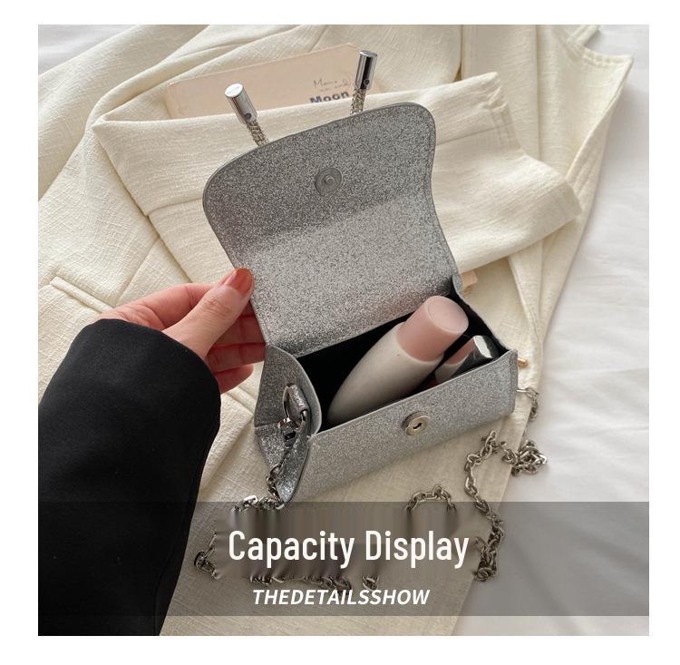 2024 French Chic Mini Textured Bow Crossbody Bag for Women