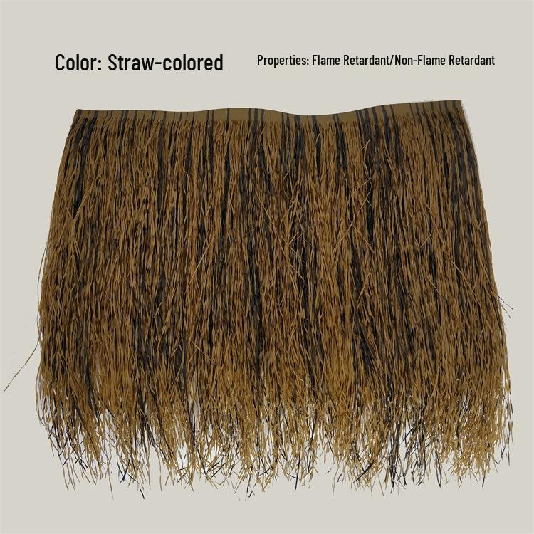 Waterproof Fire-Retardant Artificial Thatch Roof for Outdoor Scenic Decor