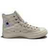 Converse Kith X Chuck 70 High Natural Monogram Unisex Sneakers Cream Egret 171865C