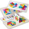 Kid 3D Puzzle Battle Game Montessori Intellectual Toys Logic Tangram Geometric Shape Match Thinking Challenge Education Toy Gift