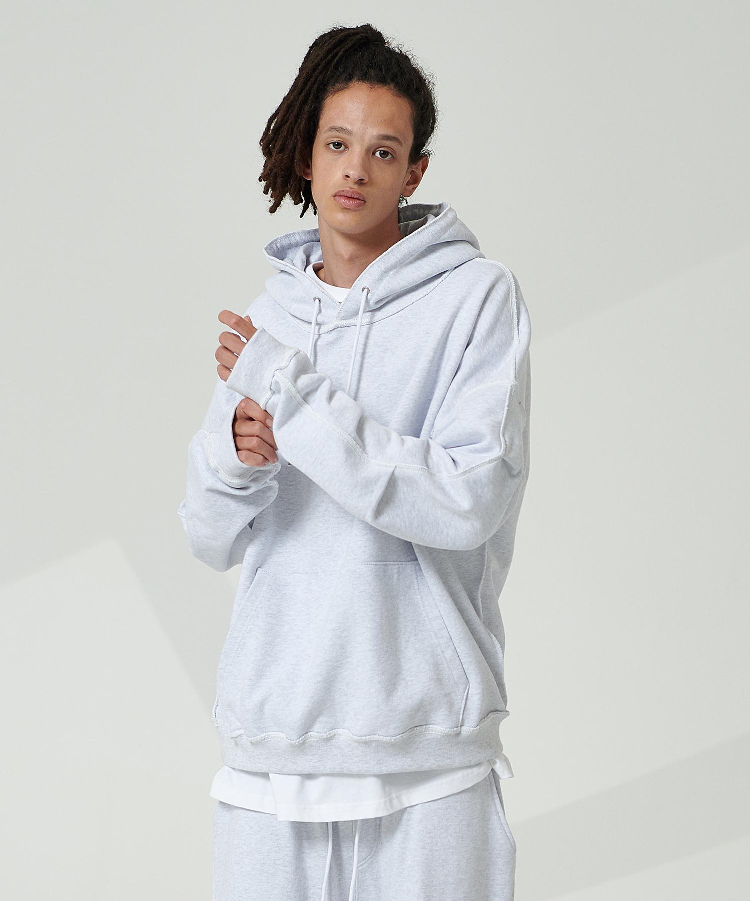 Attention Row In-Out Setup Hoodie (Light Melange) Size 1 (M)