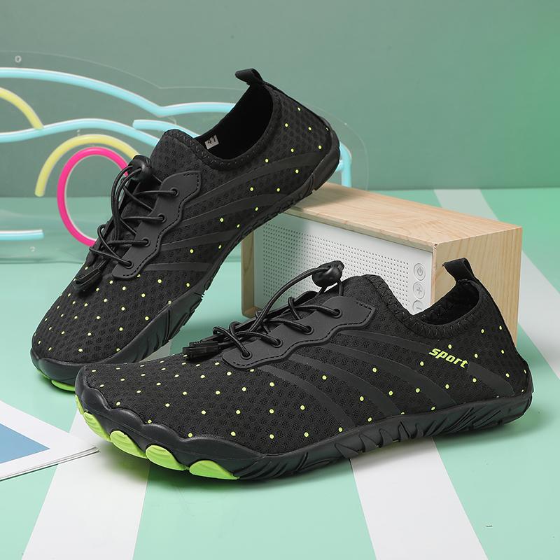 Couple Beach Shoes Barefoot Breathe River Tracing Anti-Slip Quick-Drying Beach Sand-Proof Wading Swimming Surf Snorkeling Shoes