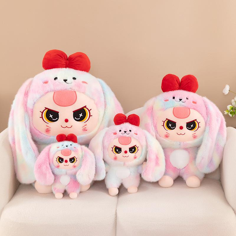 Three Year Adorable Old Plush Bear Pillow Soft Cuddly Doll Gift For Girls