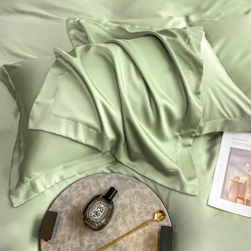 

100% Ліоцел Tencel Наволочки - Прохолодний Літній Крижаний Шовк, 48x74см [Customizable Size/Style]