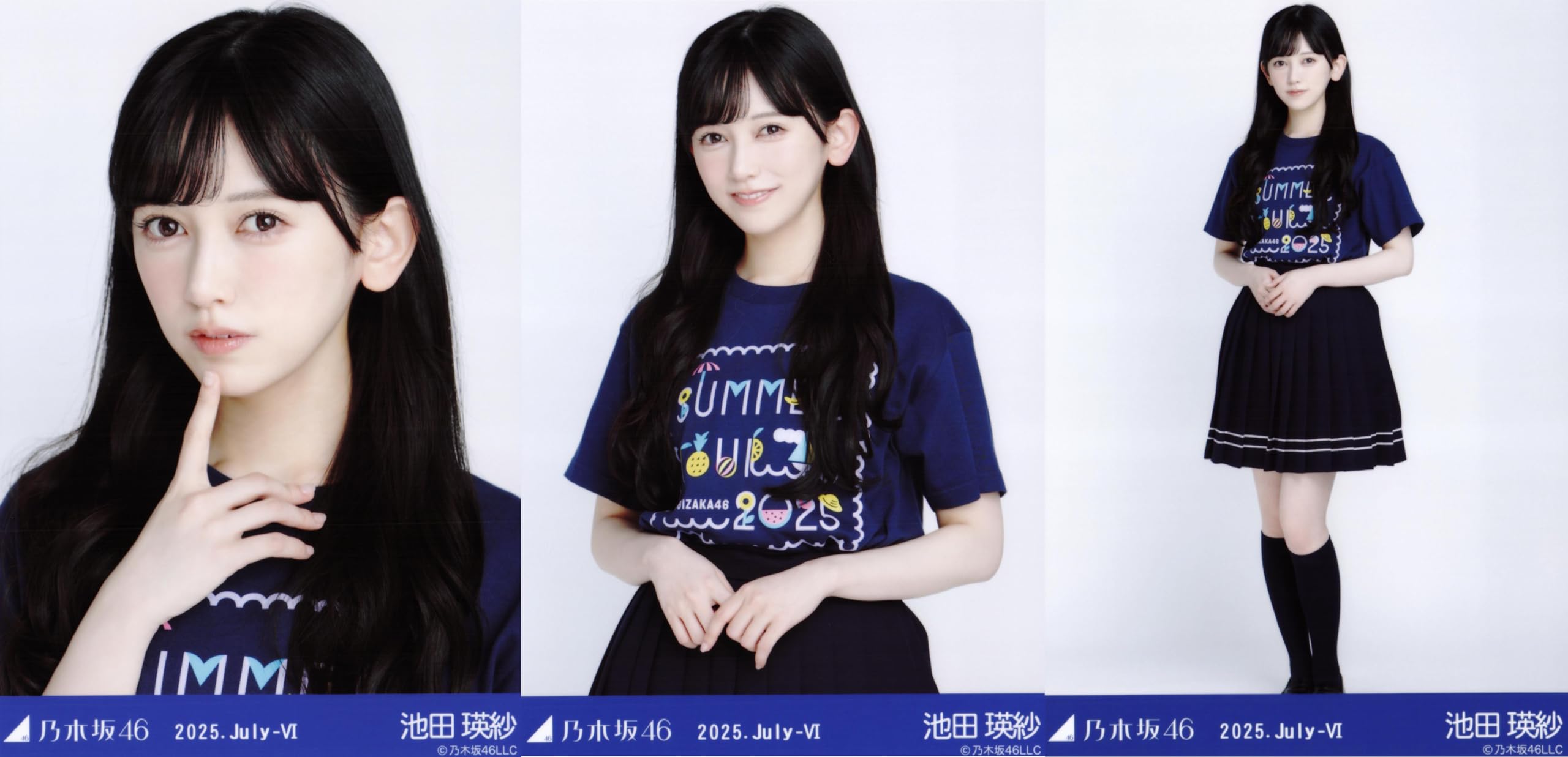 

Nogizaka46 Photo: July 2025 Midsummer National Tour 2025 T-shirt B ver. Eisa Ikeda